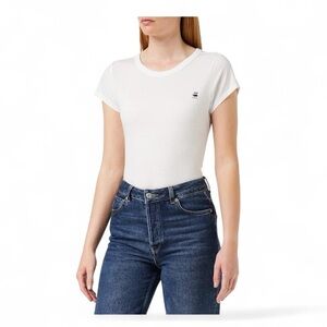 G-STAR Women's Eyben Crew Neck Lightweight Short Sleeve T-Shirt NWT